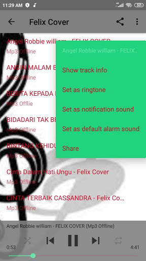 Felix Cover Mp3 Offline Terbaru screenshot 5