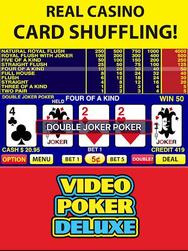 Video Poker Deluxe screenshot 13