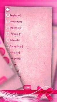 Pink Bow Emoji Keyboard screenshot 5
