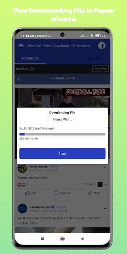 DownVid - Video Downloader for Facebook screenshot 4