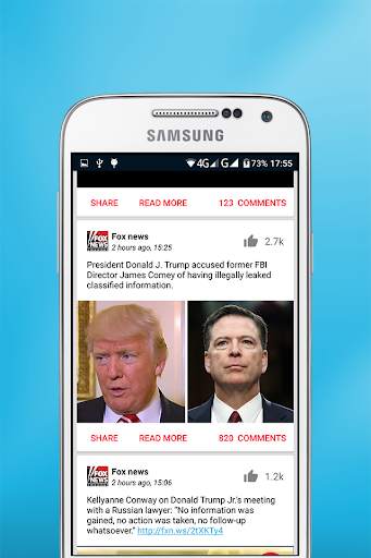 Daily News for Fox News 4 تصوير الشاشة