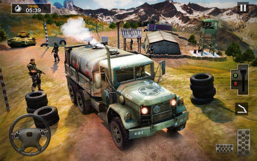 Army Cargo Transport Truck Sim screenshot 19