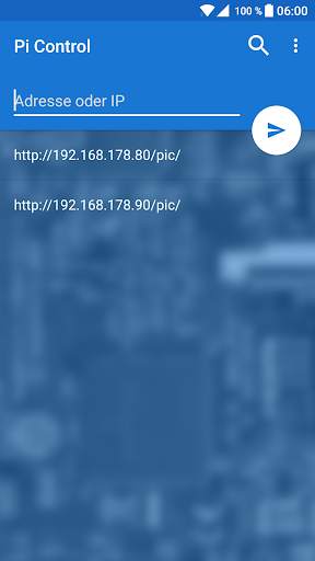 Pi Control - App screenshot 1