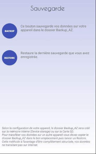 Répertoire A/Z screenshot 6