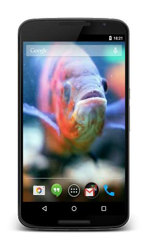 Aquarium 3D Video Wallpaper screenshot 2