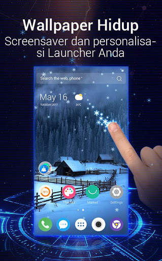U Launcher 3D: Peluncur Baru 2020, tema 3d screenshot 2