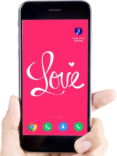 Finger Heart Wallpaper screenshot 6