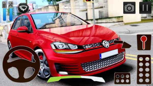 Car Driving Simulator Volkswagen screenshot 1