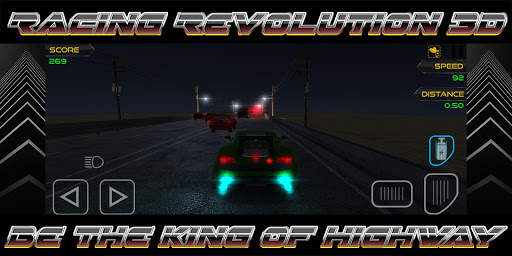 Racing revolution 3d : Traffic Mania screenshot 2