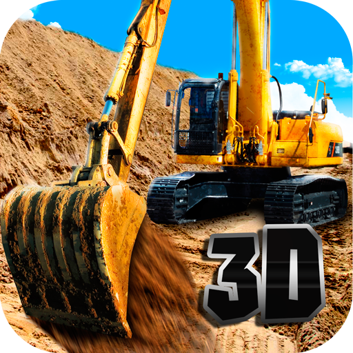 Heavy Excavator Driver Sim 3D icon