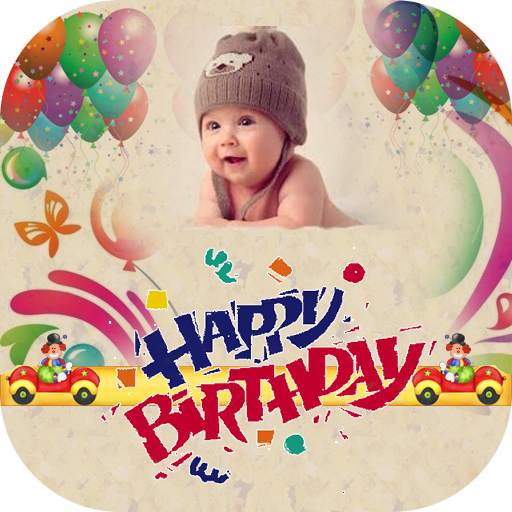 Birthday Wishes  - bday photo frame with name 2.0.4