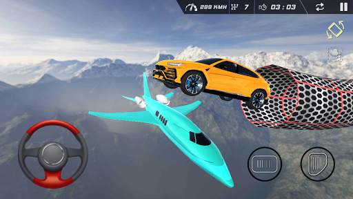 Mega Ramp Stunt Car Games 2020 🏎 Motu Game screenshot 2