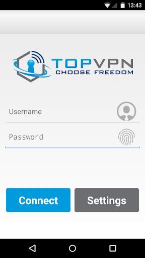 Top VPN - Choose freedom! screenshot 1