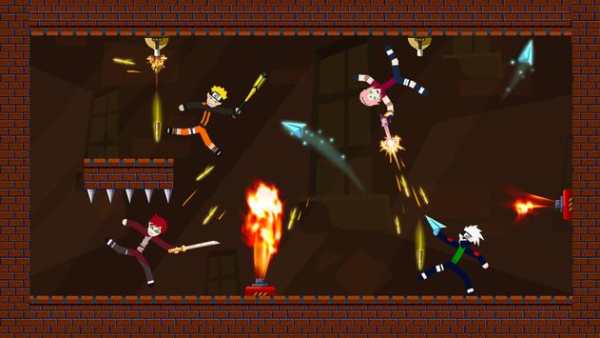 Supreme Stickman Warriors - 2 Player Duel screenshot 2