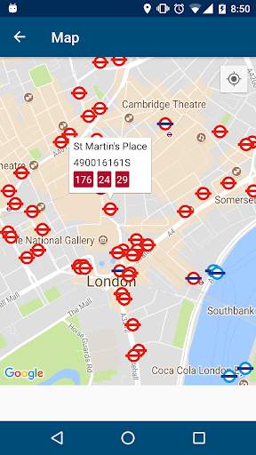 London Transport Live Times screenshot 2