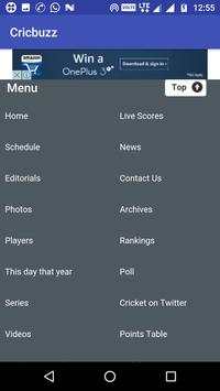 Crickbuzz screenshot 2