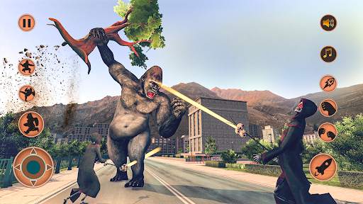 Flying Gorilla Animal Sim 3D screenshot 1