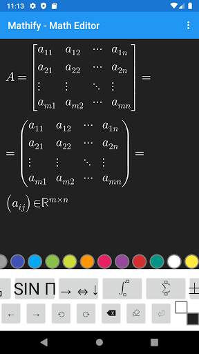 Mathify - Math Editor screenshot 2