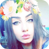 Sweet Camera, Face Filter, Selfie Editor, collage icon