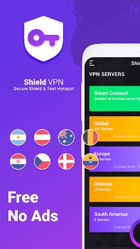 VPN proxy master - Fast VPN and unlimited Free VPN screenshot 1