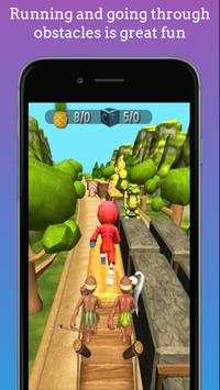 PRIMITIVE DASH Endless Runner 3D Game For Kids скриншот 3