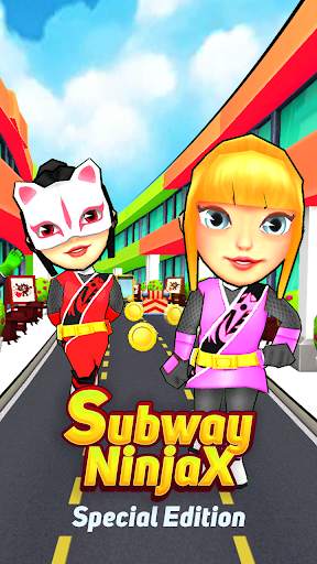 Subway Power Ninja Dash скриншот 1