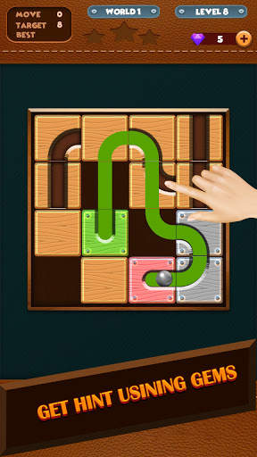 Unblock The Rolling Ball - Puzzle Games screenshot 3