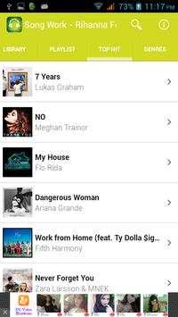 Song  Work - Rihanna Feat screenshot 3