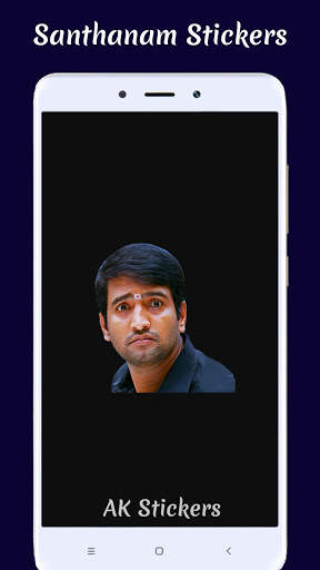 Santhanam Stickers for  WhatsApp (Tamil Stickers) screenshot 1