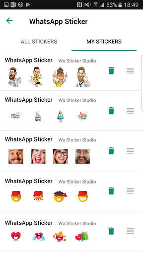 Football Star Stickers for WhatsApp, WAStickerApps screenshot 1