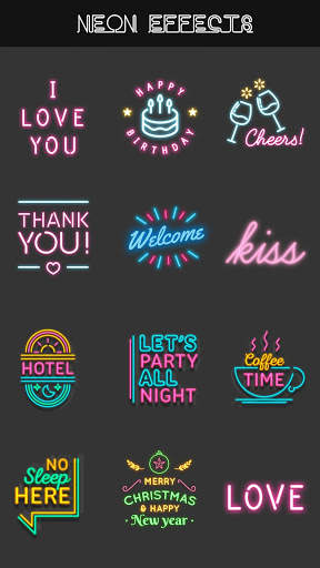 Neon Light Photo Effects screenshot 4