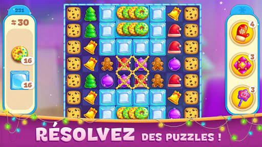 Christmas Sweeper 4 - Match-3 screenshot 4