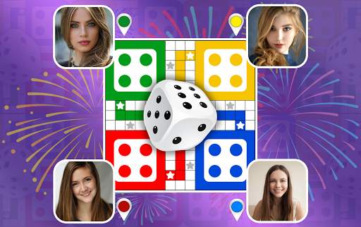 King of Ludo - Online Game Live Chat With Friend 3 تصوير الشاشة