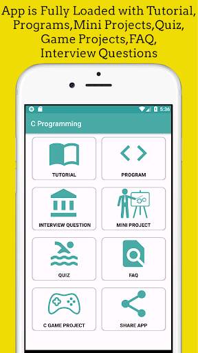Learn C Programming,C Tutorial,C Interview,C MCQ 1 تصوير الشاشة