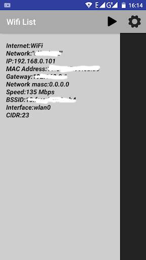 Wifi List screenshot 2