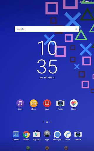 Theme PSpad for XPERIA 4 تصوير الشاشة