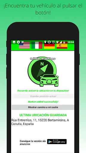Donde Esta Mi Coche PRO screenshot 2