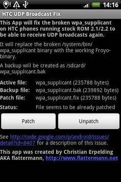 HTC UDP Broadcast Fix 1 تصوير الشاشة