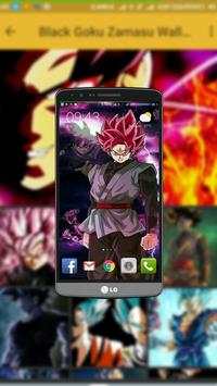 Black Goku Zamasu Wallpaper screenshot 2
