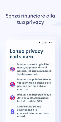 Immuni screenshot 4