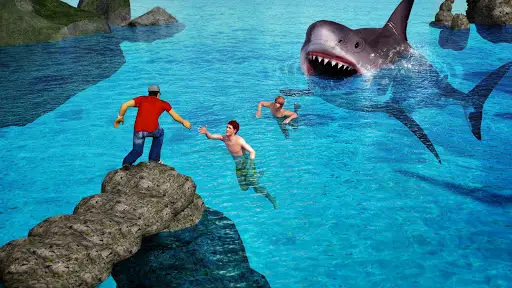 Angry Shark Attack Games screenshot 4