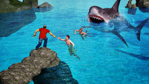 Angry Shark Attack Games screenshot 4