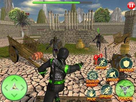 Ninja Assassin Fidget Spinner Shadow ninja Fighter screenshot 8