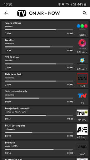 Argentina TV Guide screenshot 3