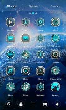 Aurora 3D V Launcher Theme screenshot 3