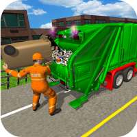 City Trash Truck Simulator-Waste Transporter 2019 logo