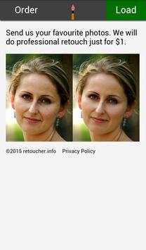 Retoucher -Photo edit services screenshot 1