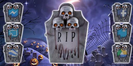 Scary Halloween Solo Launcher Theme screenshot 1