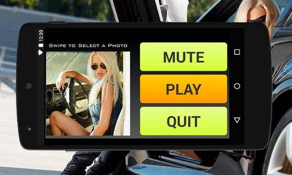 Sexy Car Dash Puzzle screenshot 1