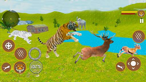 Angry Wild Tiger Game 2023 screenshot 4